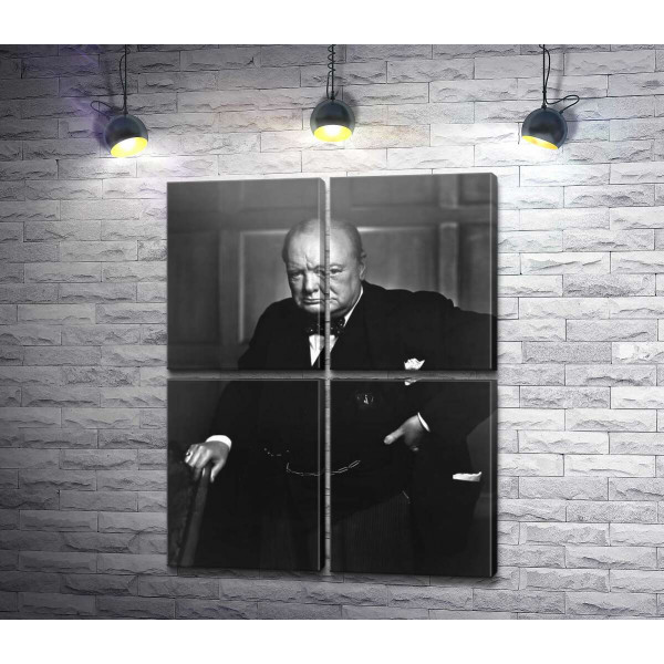 Портрет Уинстона Черчилля