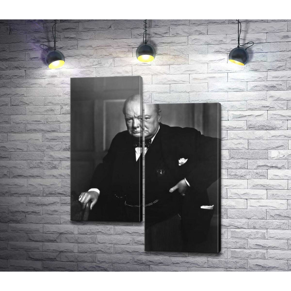 Портрет Уинстона Черчилля