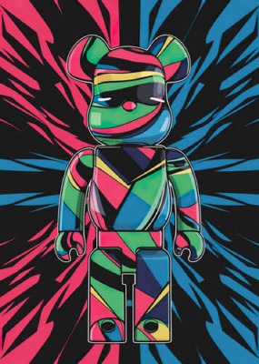 Разноцветный Bearbrick