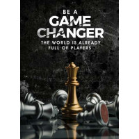 Мотиваційний плакат із шахами "Game Changer"