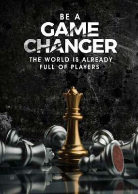Мотиваційний плакат із шахами "Game Changer"
