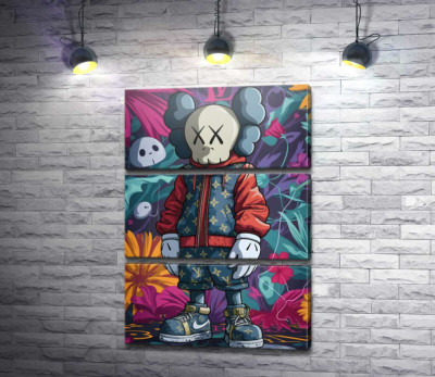 Стильний персонаж Kaws