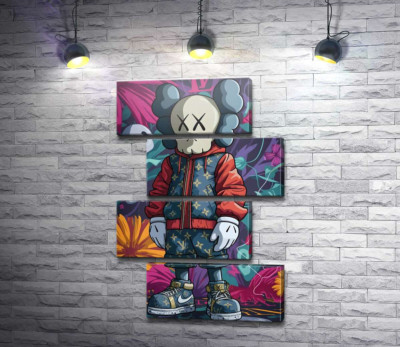 Стильний персонаж Kaws