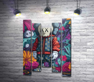 Стильний персонаж Kaws