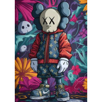 Стильный персонаж Kaws