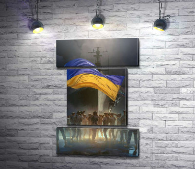 Українська морська піхота проти російського військового корабля