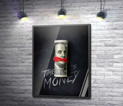 Постер "Час - гроші. Time is money."
