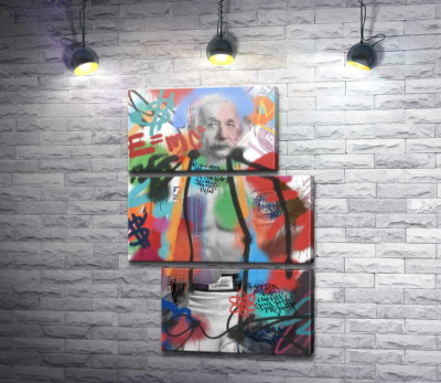 Модульная картина "Эйнштейн"