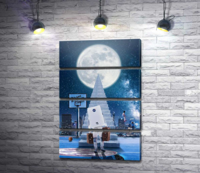 Модульна картина "Той, що змінює правила гри"