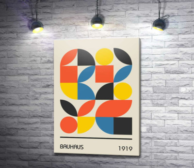 Плакат Баухаус 1919