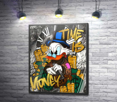 Постер "Time is money: Гангстер Скрудж та гроші"