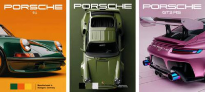 Три ракурси Porsche