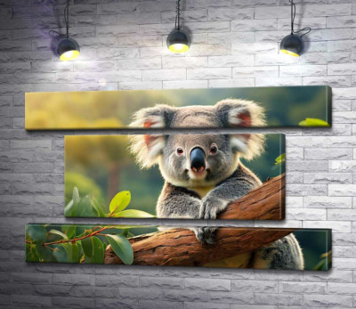 Коала на гілці