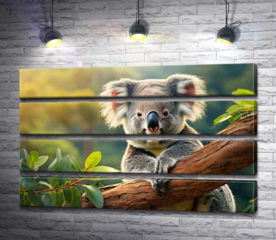 Коала на ветке