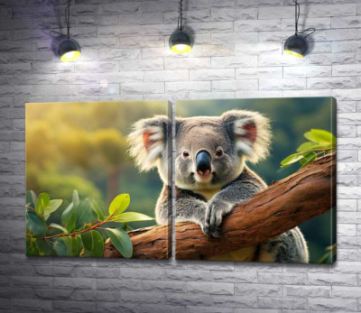 Коала на гілці