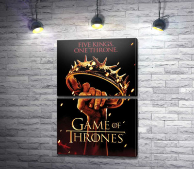 Постер до фільму Гра Престолів Five Kings One Throne