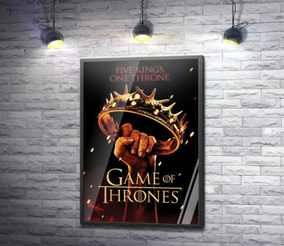 Постер "Постер к фильму Игра Престолов: Five Kings One Throne"