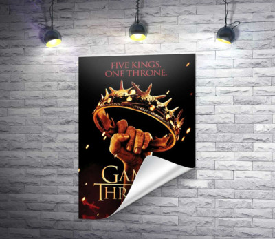 Постер до фільму Гра Престолів Five Kings One Throne