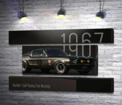Модульна картина "Ford Mustang 1967"