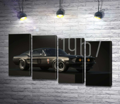 Модульная картина "Ford Mustang 1967"