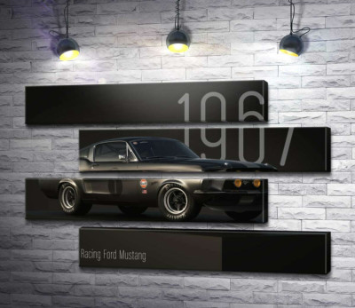 Модульная картина "Ford Mustang 1967"