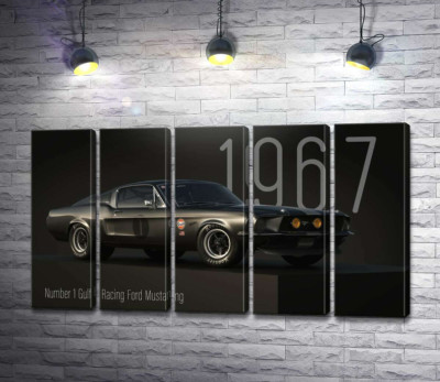 Модульна картина "Ford Mustang 1967"
