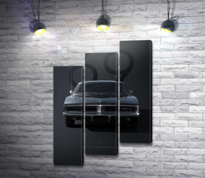 Модульная картина "Dodge Charger 1969"