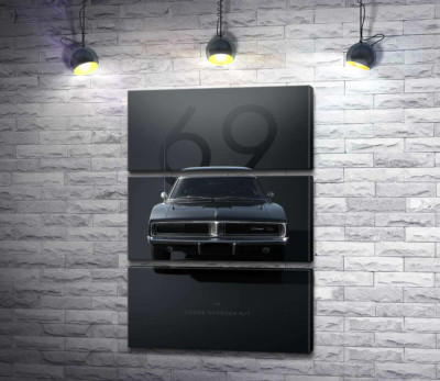 Модульная картина "Dodge Charger 1969"