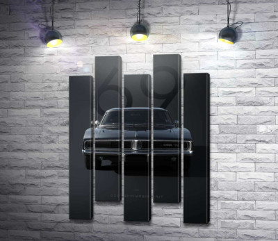 Модульная картина "Dodge Charger 1969"