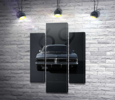 Модульная картина "Dodge Charger 1969"