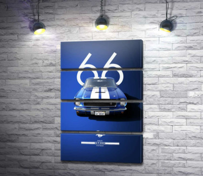 Модульна картина "Ford Mustang GT350"