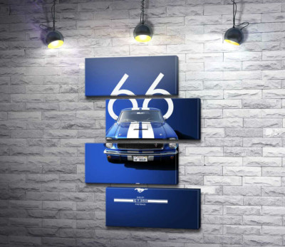 Модульна картина "Ford Mustang GT350"