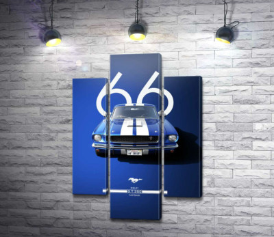 Модульна картина "Ford Mustang GT350"