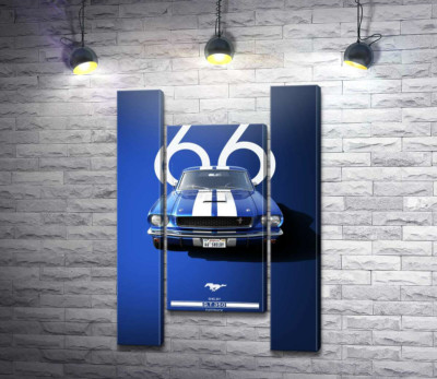 Модульна картина "Ford Mustang GT350"