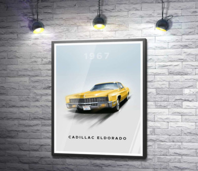 Постер "Cadillac Eldorado 1967"