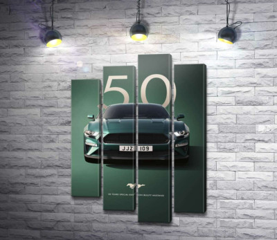 Модульна картина "Ford Bullit Mustang 50"