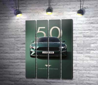 Модульна картина "Ford Bullit Mustang 50"
