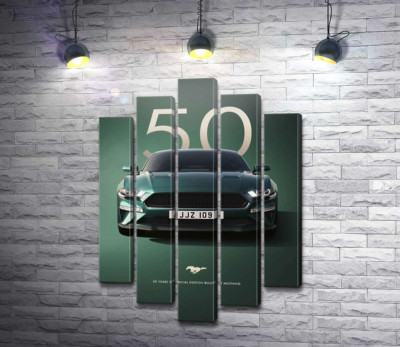 Модульна картина "Ford Bullit Mustang 50"