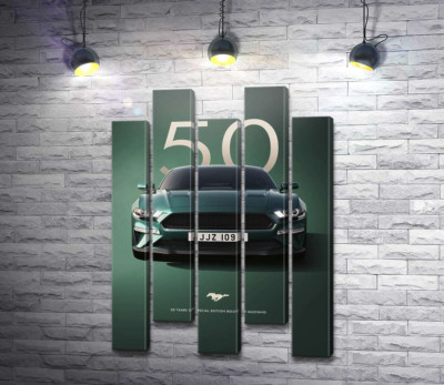 Модульна картина "Ford Bullit Mustang 50"