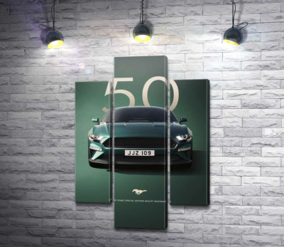 Модульна картина "Ford Bullit Mustang 50"