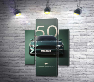 Модульна картина "Ford Bullit Mustang 50"