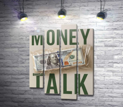 Модульна картина "Money talk"