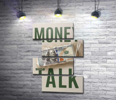 Модульна картина "Money talk"