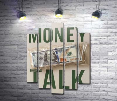 Модульная картина "Money talk"