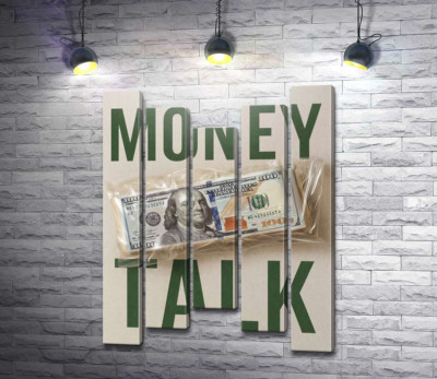 Модульная картина "Money talk"