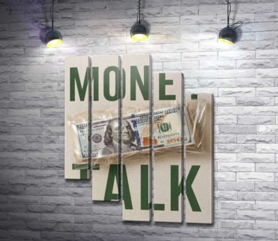 Модульная картина "Money talk"
