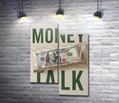 Модульна картина "Money talk"