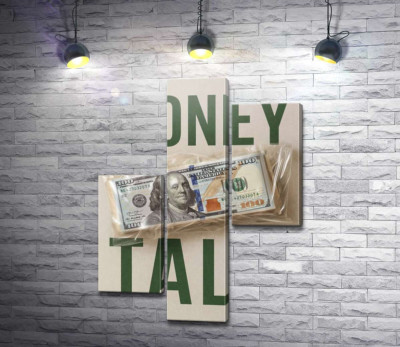 Модульная картина "Money talk"