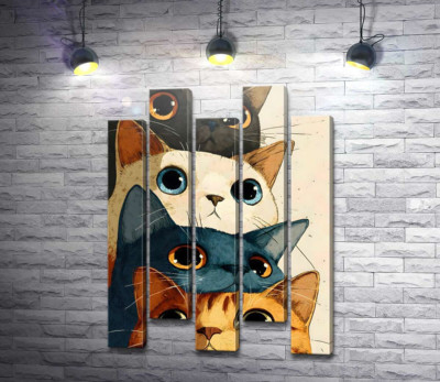 Стопка котів