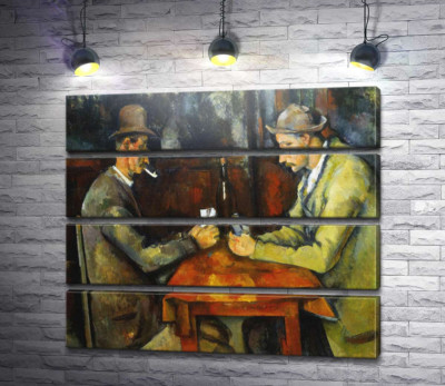 Модульна картина "Гравці в карти"